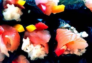 Sushi med rakefisk (Vaka - den syvende smak)
