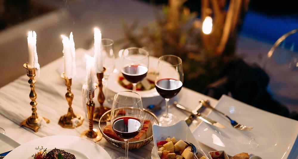 Elegante viner fra Rhône kombinert med nydelig mat fra Klosteret