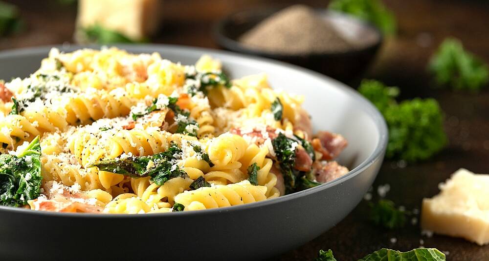 Om du elsker pasta carbonara, vil du også like denne