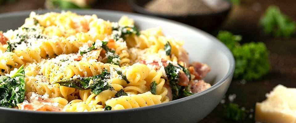 Om du elsker pasta carbonara, vil du også like denne