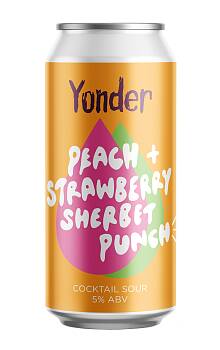 Yonder Peach + Strawberry Sherbet Punch