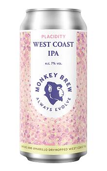 Monkey Brew Placidity West Coast IPA